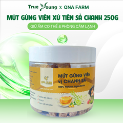 Mứt Gừng Viên Vị Chanh Sả Qna Farm