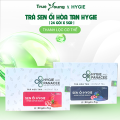 Trà Sen Ổi Hygie duy trì vóc dáng, hỗ trợ thanh lọc cơ thể 24 gói x 5g