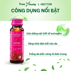 Nước Nấm Đông Trùng Hạ Thảo HECTOR Collagen hỗ trợ làm đẹp, bổ sung collagen