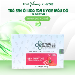 Trà Sen Ổi Hygie duy trì vóc dáng, hỗ trợ thanh lọc cơ thể 24 gói x 5g