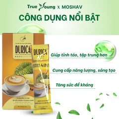 Cà phê hòa tan sầu riêng Durica thơm ngon, đậm vị khó quên