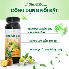 Nước Cốt Nhàu Dứa Tươi ADEVA 330ml