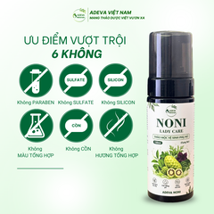 Dung Dịch Vệ Sinh Nữ Chiết xuất từ Thảo Dược ADEVA NONI, Làm Sạch Dịu Nhẹ, Giảm Mùi Hôi