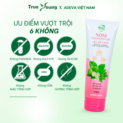 Sữa Rửa Mặt Noni BHA Tốt Cho Da Mụn ADEVA NONI Skincare Làm Sạch Bụi Bẩn, Lớp Trang Điểm