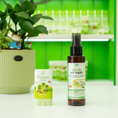 COMBO TINH DẦU XỊT PHÒNG & SÁP DẦU MÙ U ADEVA