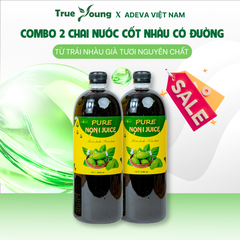 SIÊU SALE ĐÓNG MÃ NƯỚC CỐT NHÀU NGUYÊN CHẤT CÓ ĐƯỜNG, TỪ TRÁI NHÀU CHÍN 1 LÍT