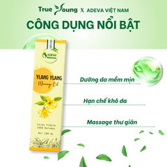 Tinh dầu massage Hoa Ngọc Lan Tây (Ylang Ylang) - Body Oil, Massage Oil, Mát Xa Thư Giãn, Dưỡng Ẩm Cho Da