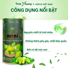 Bột Nhàu Nguyên Chất ADEVA NONI Powder Tốt Cho Sức Khỏe - Hũ 250g, 500g
