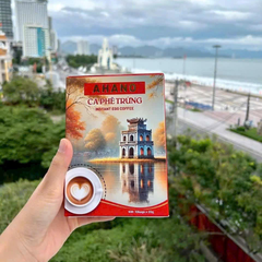 Cà phê trứng Ahano hòa tan tiện lợi chuẩn vị quán