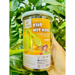 Khô mít non QNA FARM vị cay, mặn, ngọt ngon, protein từ thực vật