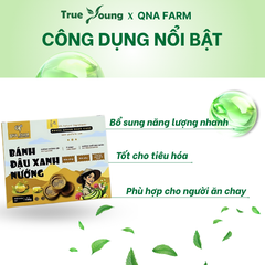 Bánh Đậu Xanh Nướng QNA FARM Giòn Tan, Ngọt Dịu, Không Chất Bảo Quả