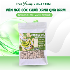 Viên Ngũ Cốc Dinh Dưỡng Chuối Xanh Qna Farm