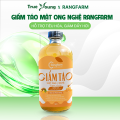 Giấm táo Mật ong Nghệ Rangfam lên men tự nhiên từ Nông sản bản địa Ninh Thuận