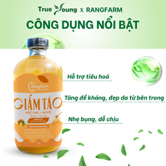 Giấm táo Mật ong Nghệ Rangfam lên men tự nhiên từ Nông sản bản địa Ninh Thuận