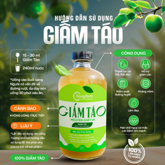 Giấm táo lên men tự nhiên Rangfarm