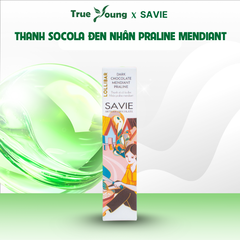 Thanh Socola Đen Nhân Praline Mendiant 30g