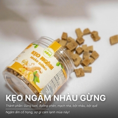 (SIÊU SALE ĐỔI MÔI HÌNH) Ưu Đãi Combo 3 Hũ Kẹo Ngậm Nhàu Gừng Adeva Thanh Giọng Ấm Giọng Giảm Ho 125g