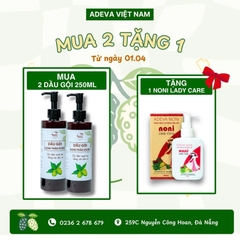 ƯU ĐÃI CHÀO HÈ THÁNG 4 – MUA DẦU GỘI TẶNG NONI LADY CARE