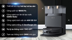 Robot hút bụi lau nhà Ecovacs Deebot X8 Pro Omni