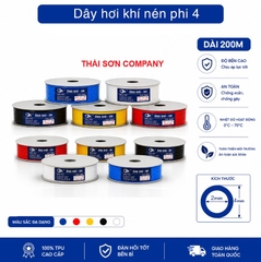 Ống hơi khí nén phi 4 OK- chính hãng - siêu bền