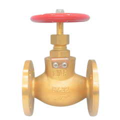 Van cầu đồng mặt bích một chiều MIHA-5K