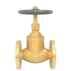 Van cầu đồng mặt bích hai chiều MIHA-5K