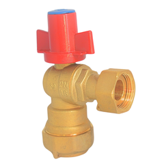 Van góc đồng liên hợp tay khóa MIHA