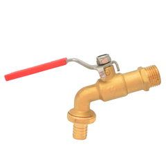 Vòi vườn đồng tay inox MIHA