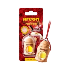Tinh dầu treo xe ô tô Areon Fresco Apple & Cinnamon (Táo & Quế) khử mùi, thơm mát