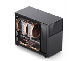 VỎ CASE JONSBO D31 STD SC BLACK (MINI TOWER | MÀU ĐEN | MÀN HÌNH PHỤ 8'')