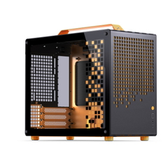 VỎ CASE JONSBO Z20 BLACK ORANGE (Mini MATX, Màu Đen Cam)