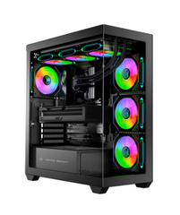 Vỏ máy tính KENOO ESPORT FK820 - Màu Đen (ATX)