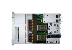Máy chủ Dell PowerEdge R660XS 42SVRDR660-01A (Intel Xeon Silver 4510 2.4G | 16GB | 1.2TB | BC 5720DP 1GbE | BC 57414DP 10GbE OCP | PERC H755 | iDRAC9 Enterprise 16G | DHP PSU 2 x 800W | DVD-ROM EXT | Bezel | Rails | 3Years)