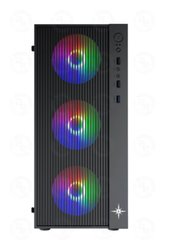Vỏ case KENOO ESPORT AF13 - 3F - Mầu Đen (ATX/ 3 fan RGB)