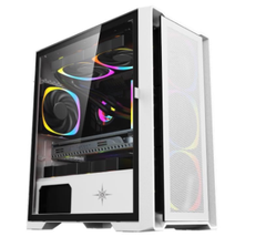 Vỏ case KENOO ESPORT M500 - 3F - MàuTrắng MATX (3 Fan RGB)