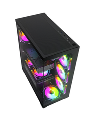 Vỏ máy tính KENOO ESPORT FK820 - Màu Đen (ATX)