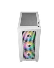Vỏ Case Cooler Master ELITE 301 White (Matx, 3 Fan ARGB)
