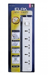 Ổ cắm điện ELPA ESL-VNC55 5 ổ điện, 1 công tắc, 5m