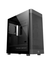 Vỏ Case Máy Tính Kenoo ESPORT AF100 - 3F MESH BLACK (ATX, Màu Đen, 3 Fan RGB)
