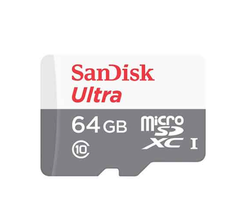 Thẻ nhớ SanDisk Ultra 64GB MicroSDXC C10 UHS-1, 100MB/s, SDSQUNR-064G-GN3MN