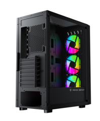 Vỏ máy tính KENOO ESPORT EM730 - 3F (Màu Đen)