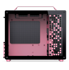VỎ CASE JONSBO Z20 BLACK PINK (Mini MATX, Màu Đen Hồng)