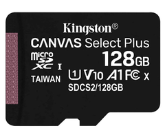 Thẻ nhớ Kingston 128GB microSD Canvas Select Plus 100R A1 C10 (SDCS2/128GBSP)