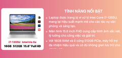 Laptop HP 15 fd0083TU 8D736PA (i7 1355U/ 16GB/ 512GB SSD/15.6 inch FHD/Win11/ Bạc