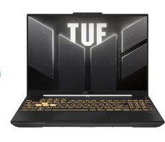 Laptop ASUS TUF Gaming F16 FX607VJ-RL034W (Intel Core 5 210H | RTX 3050 6GB | 16 inch FHD 144Hz | 16GB | 512GB | Win 11 | Xám)