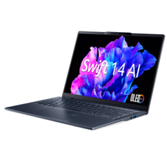 Laptop ACER Swift AI SF14-51-75VP NX.J2KSV.001 (Intel Core Ultra 7 258V | Intel Arc Graphics 140V | 14 inch 3K OLED | 32GB | 1TB | Win 11 | Xanh)