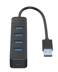 Hub USB 3.0 Orico TWU3-4A-BK 3 in 1 Đen