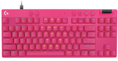 Bàn phím cơ Logitech G Pro X TKL Rapid Magenta