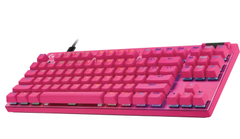 Bàn phím cơ Logitech G Pro X TKL Rapid Magenta