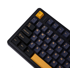 Bàn phím cơ AULA F75 3 Mode Black Gold Reaper switch